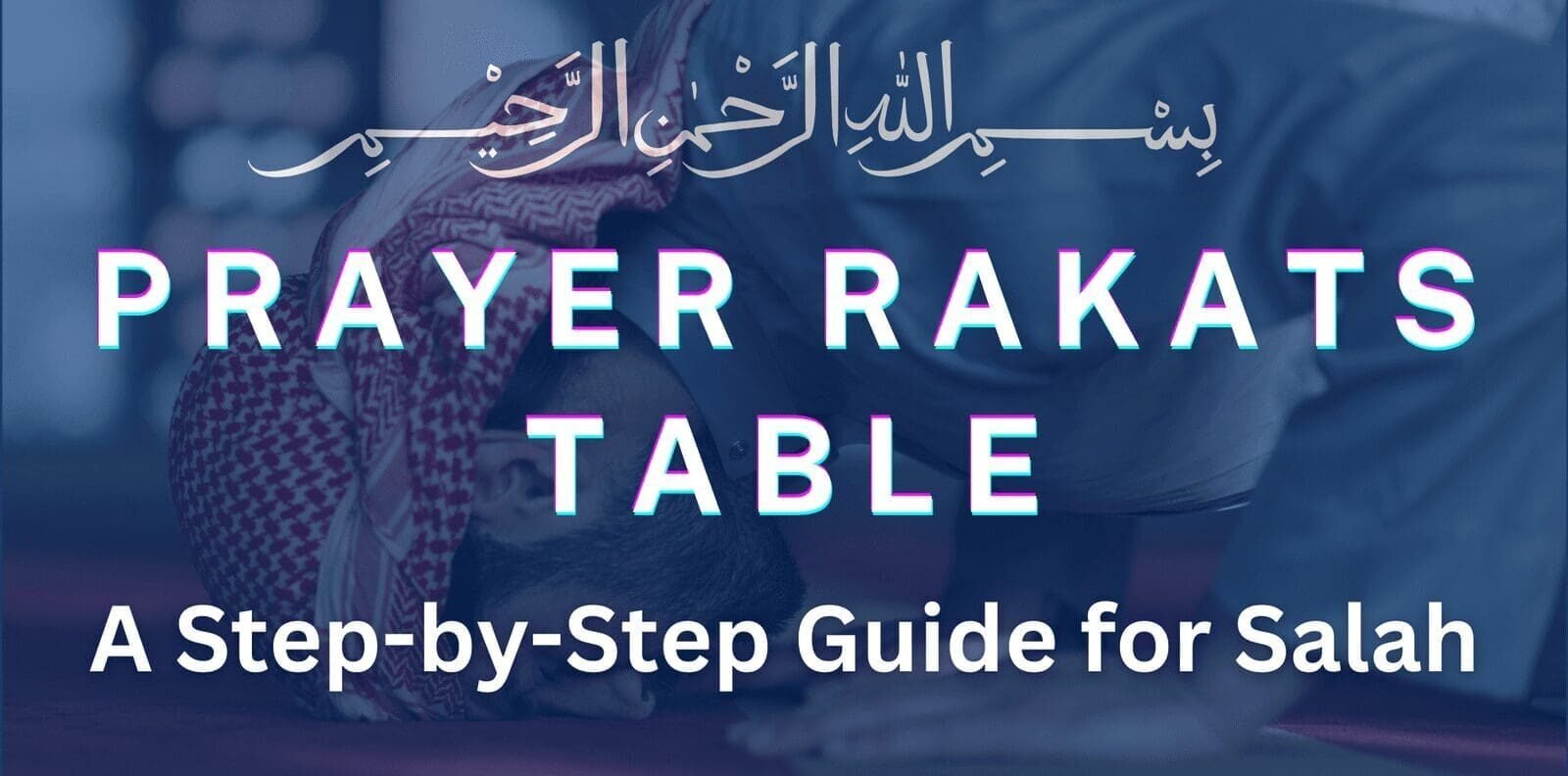Your Worship with rakats in prayer: step by step Guide