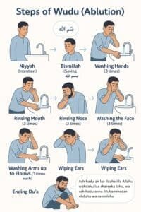  How to Make Wudu – Step by Step in Content Form