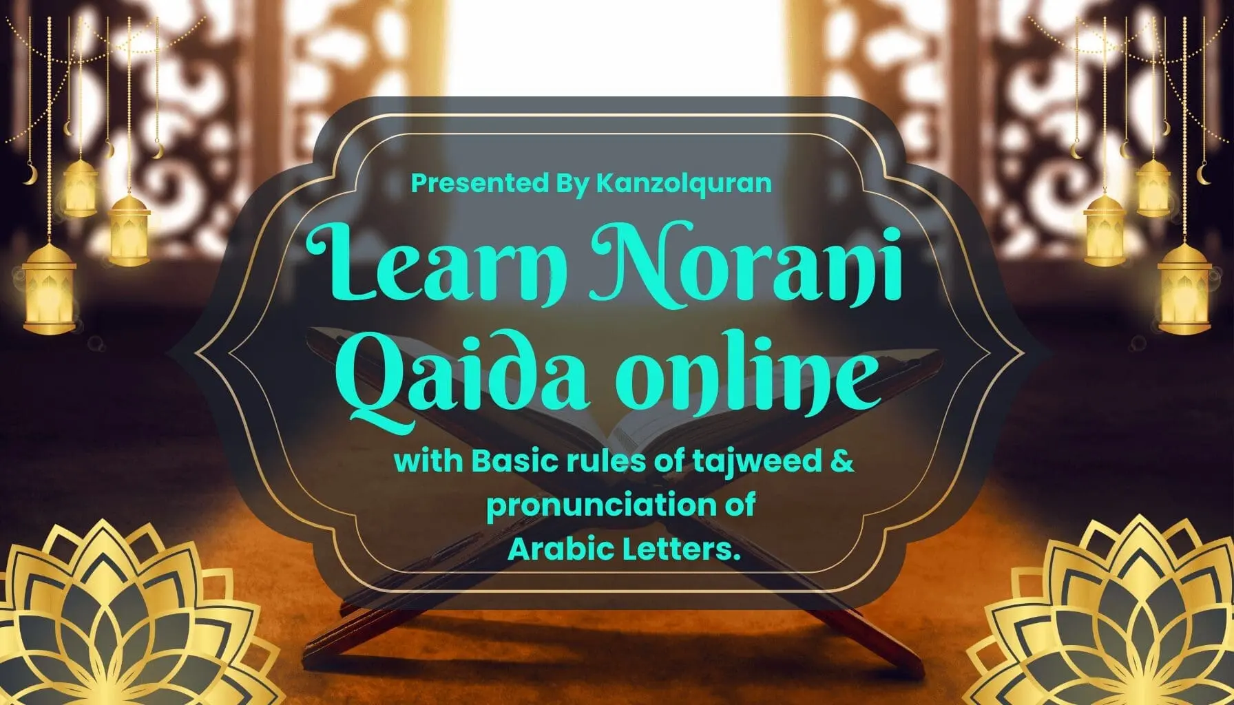 Learn Norani Qaida online